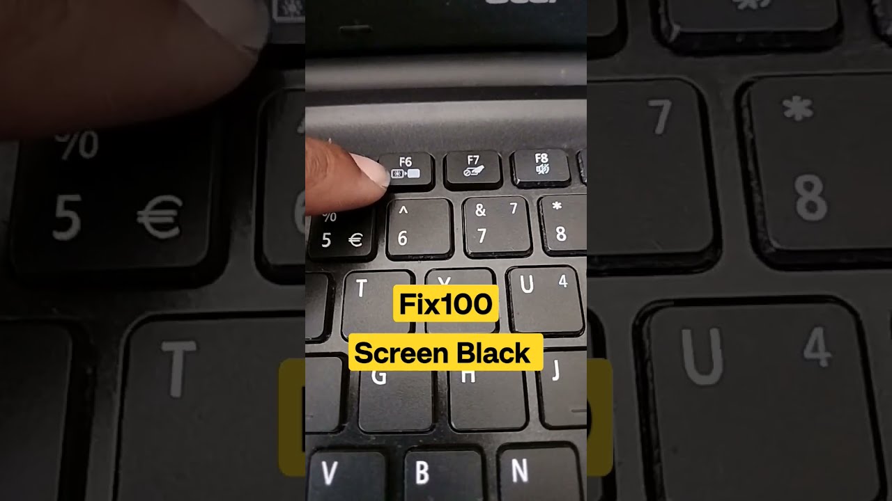 All Laptop Screen Black Problem Fix 100 Blank Macnitesh