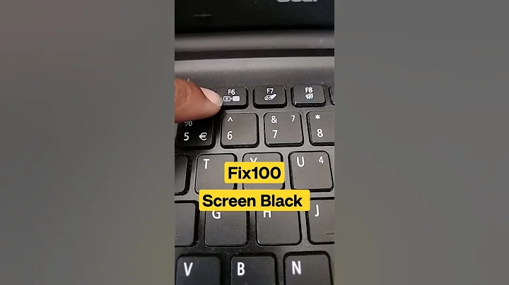 All Laptop Screen Black Problem Fix 100 | Laptop Screen Blank Problem@macnitesh