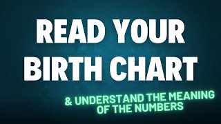 Decode Your Birth Chart: Ancient Numerology Explained (EYE OPENING)