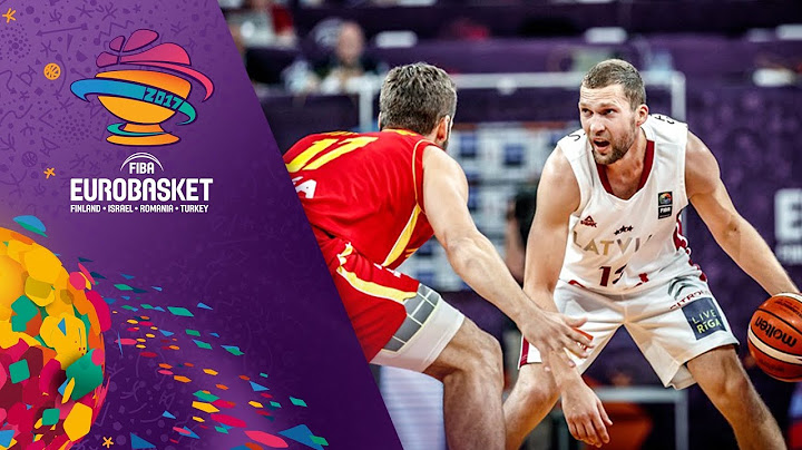Latvia v Montenegro - Full Game - Round of 16 - FIBA EuroBasket 2017