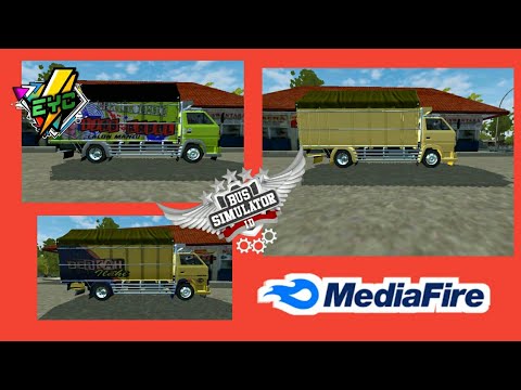  Livery  truck MITSUBISI COLT  DIESEL  TERBAIK YouTube