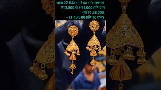 Latest Design Of 💕Jhumka Hoop Bali💕 In #18caratgold With Price.#rkon #goldprice #jewellery