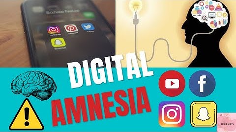 Digital Amnesia & Brain Damage | All You Need To Know!