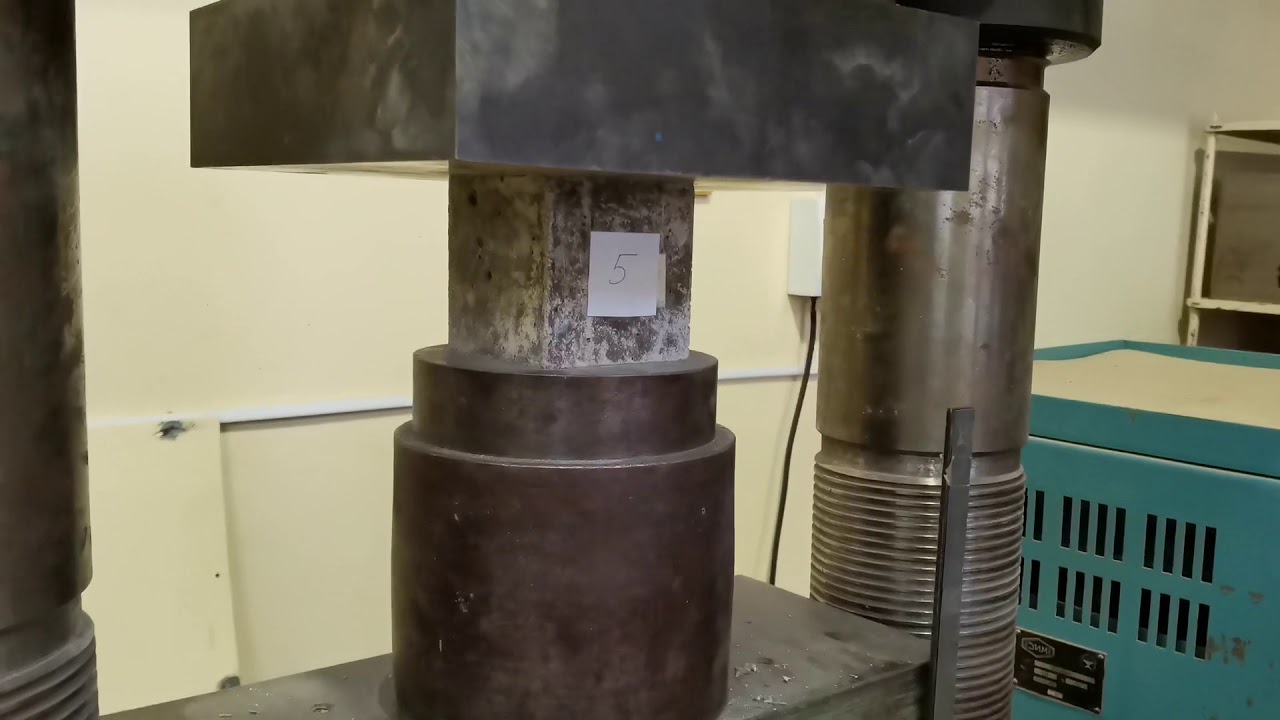 Определение прочности бетона по образцам, отобранным из конструкций (по ГОСТ 28570)