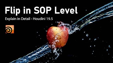 Houdini Tutorial | Flip in SOP Level in Houdini 19.5