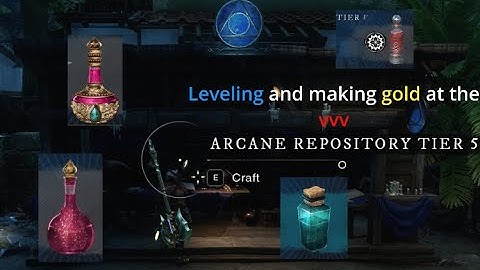 New World Aeternum: Everything Arcane Repository and gold making tips!