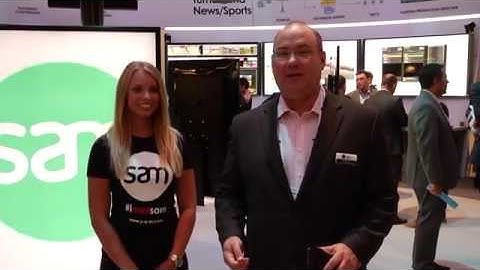 I met SAM at IBC 2015