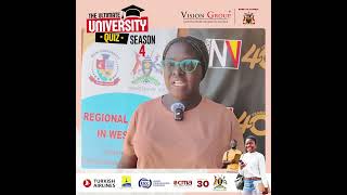 Muni Universitys Angel Munguleni shares what shes prepared to do this season
🚨 #UltimateUnivsersityQuizSn4: Muni Universitys Angel Munguleni shares what shes prepared to do this season.
📍Muni University
#NewsInBytes #VisionUpdates Muni Universitys Angel Munguleni shares what shes prepared to do this season