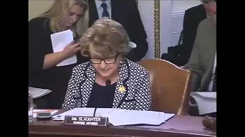 Slaughter Forces Vote on Closing Terrorist Gun Loophole