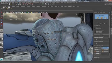 Autodesk Maya - Features - Polygon modeling
