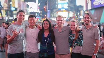 Booz Allen | Interns Rap in NYC Times Square |