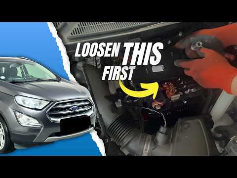 Video Ford Ecosport (2018 - 2022) Battery Replacement