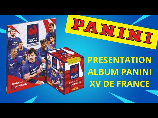 UNBOXING STARTER PACK PANINI FRANCE RUGBY WORLD CUP 2023 