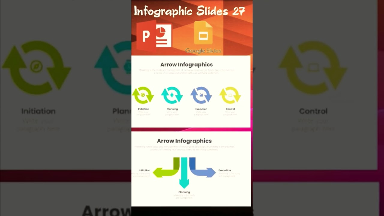 27#🔃Arrow Infographic