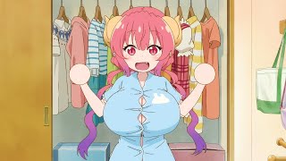 Ilulu Wears Kanna's Clothes - Kobayashi-san Chi no Maid Dragon Season 2 Episode 2