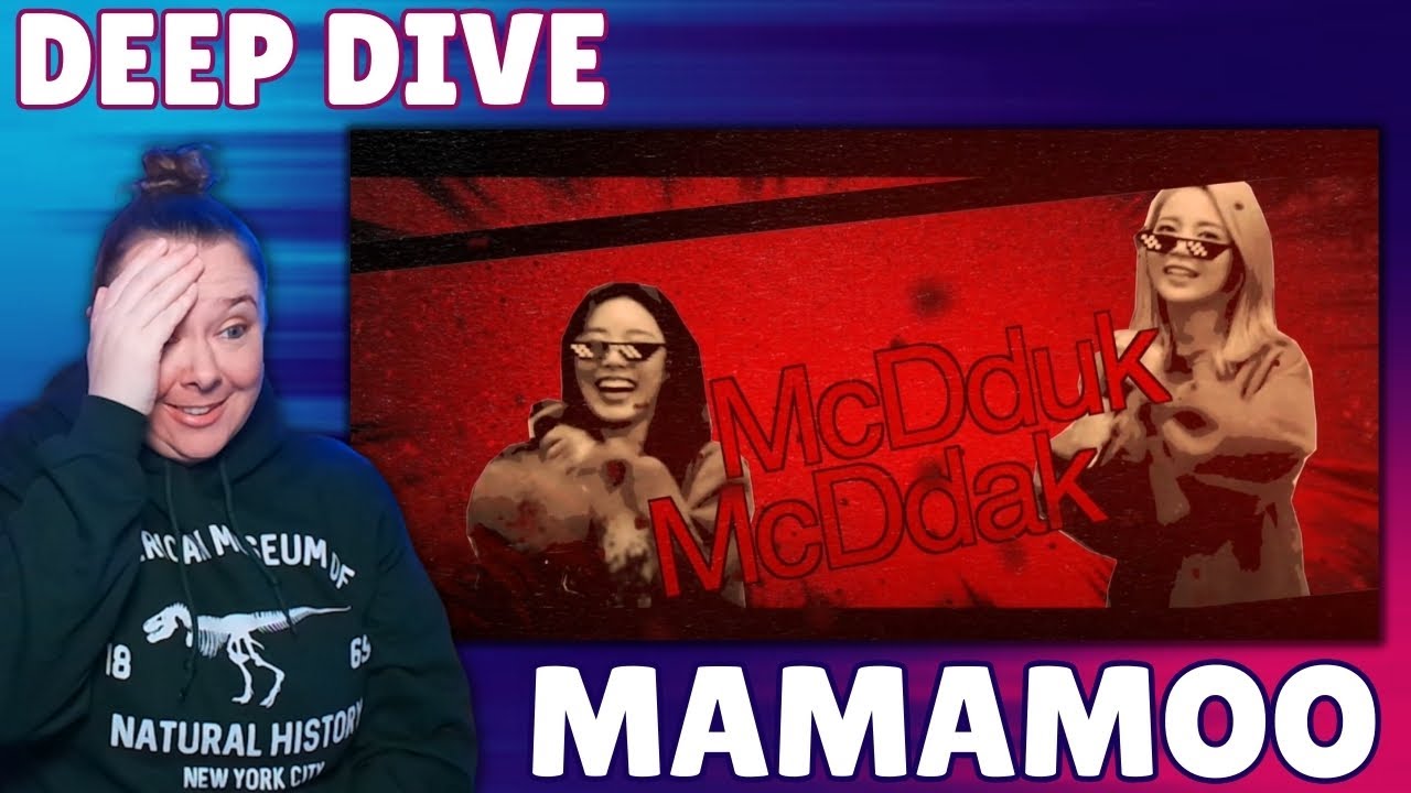 Deep Dive Song Rapper MAMAMOO REACTION DEEP DIVE - Cracked Songs & The