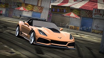 NFS Most Wanted  Chevrolet Corvatte ZR1C7  JunkMan Tuning