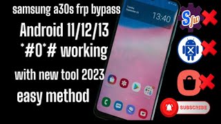 Samsung a30s frp bypass with new Free Tool android 11/12/13