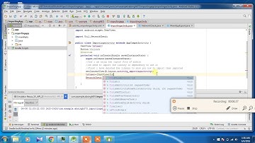 creating  aar file for android module Export and import 2