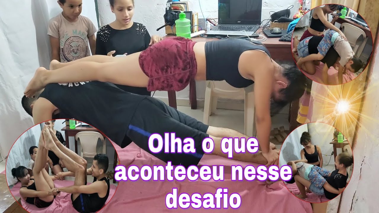 O MELHOR DESAFIO DO YOGA COM MEUS IRMÃOS 😱😂😂