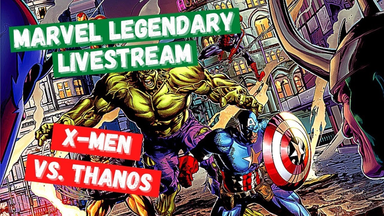 Marvel Legendary: LIVE playthrough X-Men VS Thanos - All Around The ...