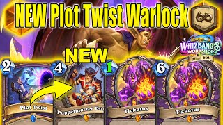 NEW Legendary Puppetmaster Dorian In Control Warlock At Whizbang's Workshop Mini-Set | Hearthstone