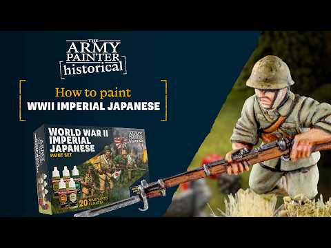 How to paint WWII Imperial Japanese | Warpaints Historical