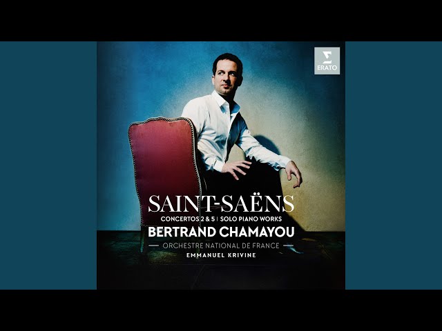 Saint-Saëns - Concerto pour piano & orch. n°5 "Egyptien": 2e mvt  : B.Chamayou / Orch Nat France / E.Krivine