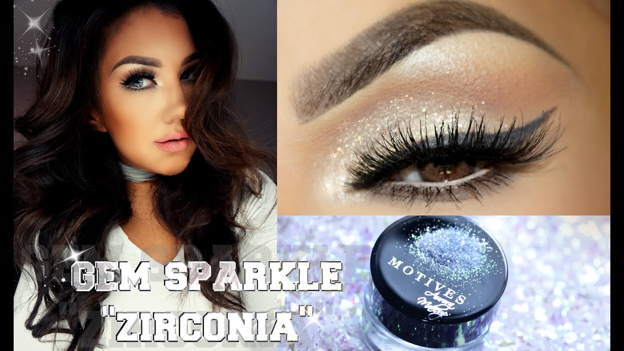 Maquillaje ZIRCONIA Gem Sparkles Colaboracion Motives Cosmetics | auroramakeup