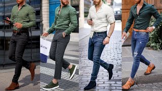 Mens Style Guide Tips For Shirts || Best Shirt Pant Design For Men || Men Fashion