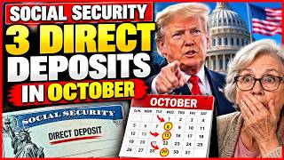 3 Social Security Direct Deposits in October — But November Gets ZERO