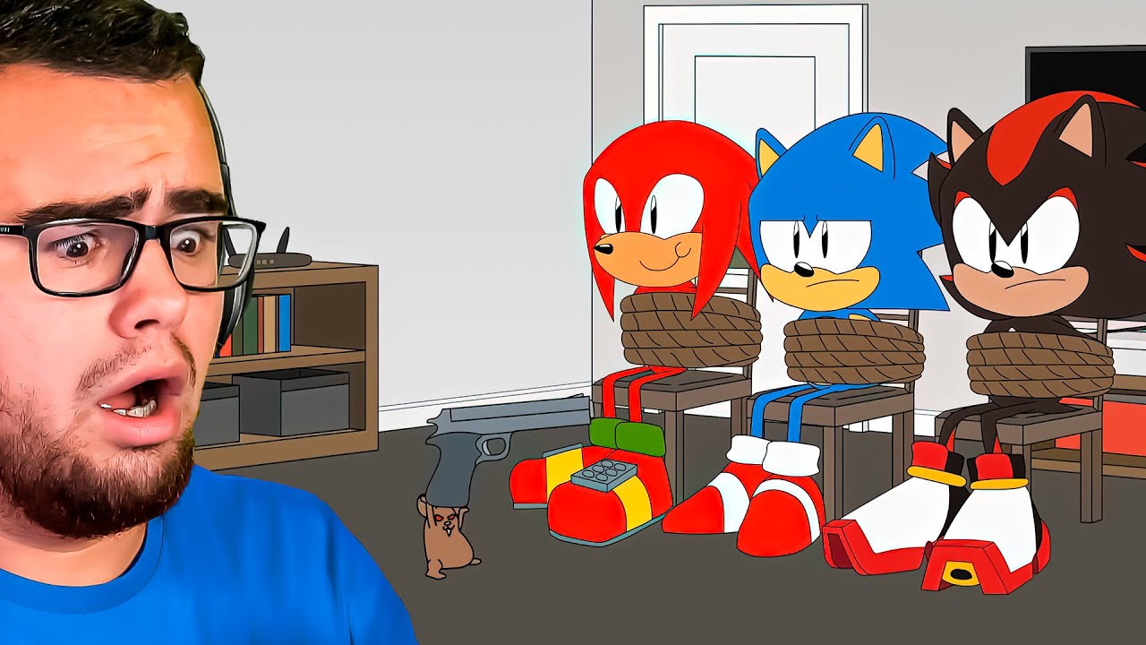 Reacting to SONIC and KNUCKLES SHOW (Monster Hunters)