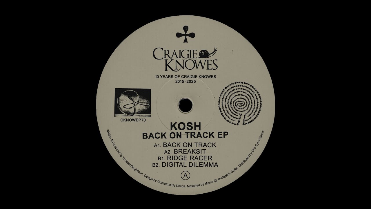 (B1) Kosh – Ridge Racer - [Craigie Knowes – CKNOWEP70] - 2025