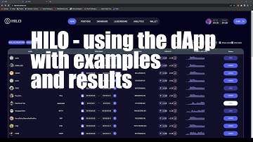 HILO  - dApp Tutorial with examples and results !