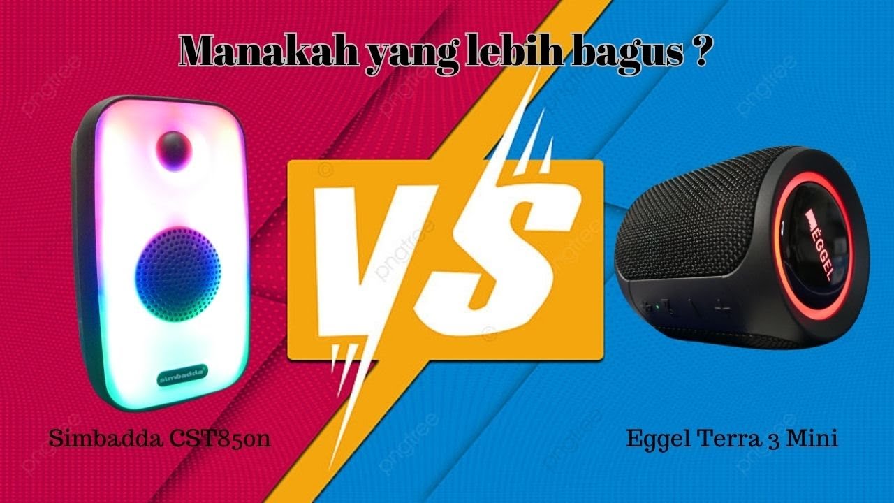 Manakah Speaker Portable yang Lebih Bagus? Speaker Simbadda CST850n vs Speaker Eggel Terra 3 Mini