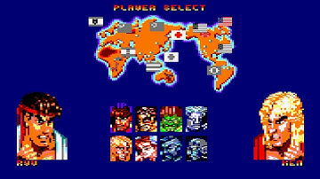 [Amstrad CPC] Street Fighter 2 - Technical Demo