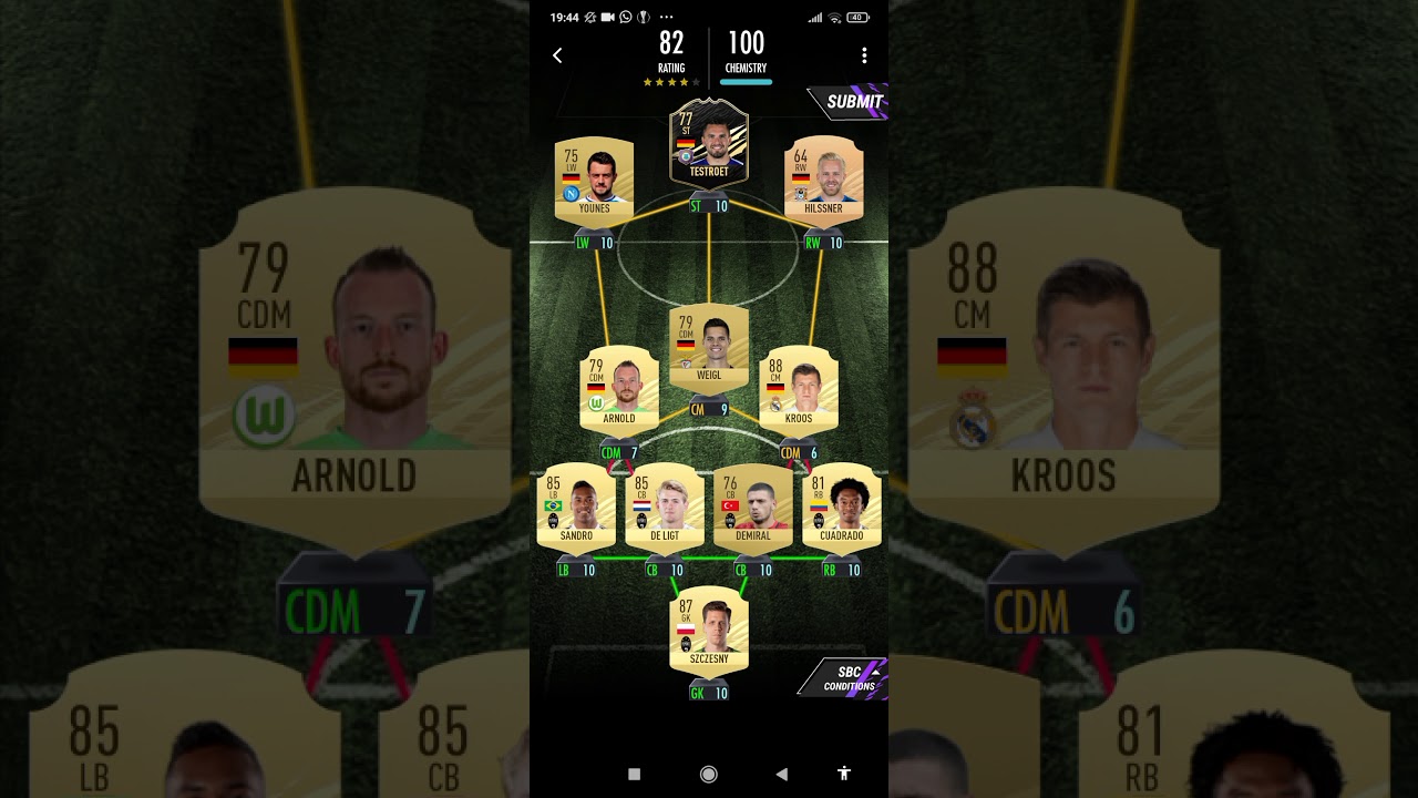 😍il nuovo toni kroos flashback!! soluzioni kroos 93 | madfut 21