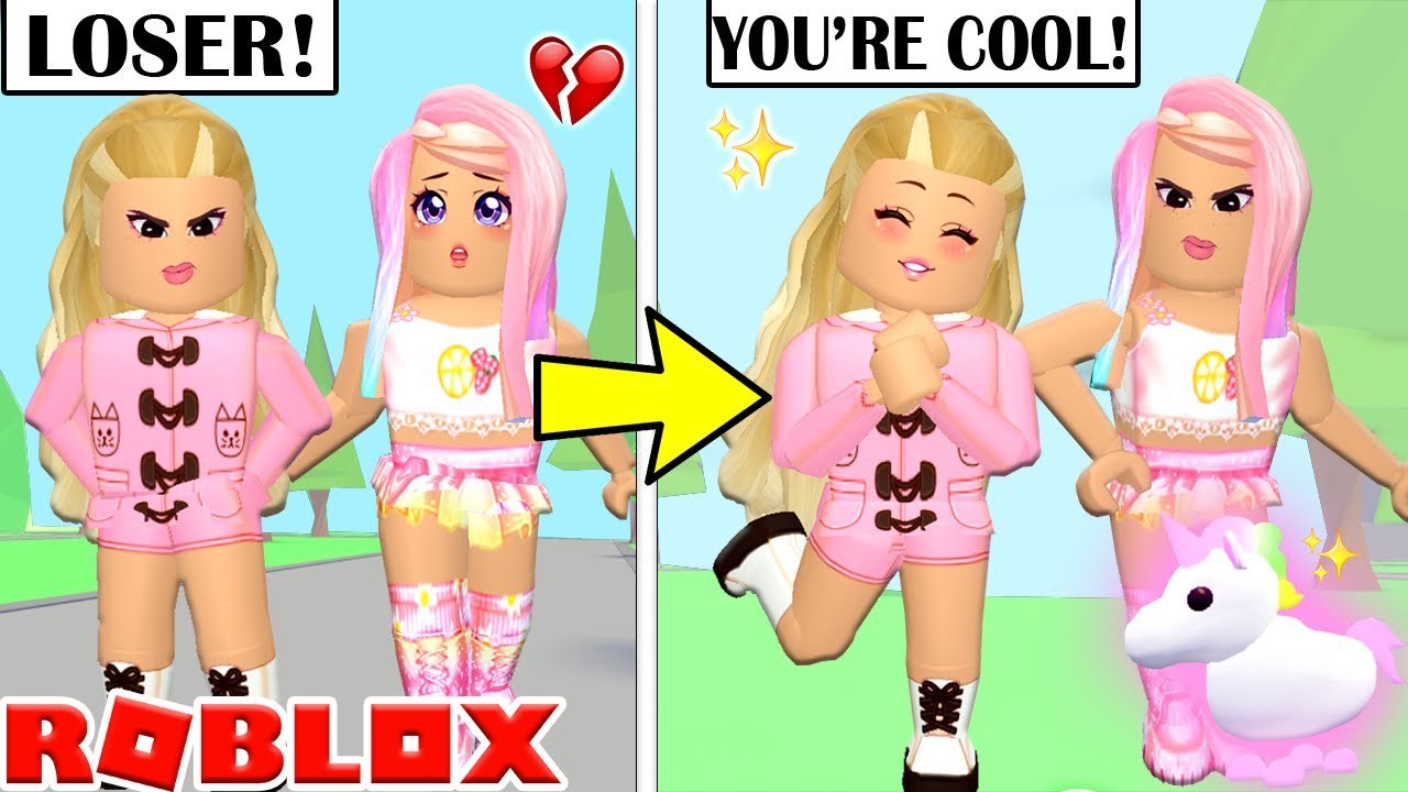 Mean Girl Only Liked Me Because I Have The Coolest Pets In Adopt Me Adopt Me Roblox Roleplay Youtube - youtube leah ashe roblox bloxburg