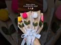 Everlasting Love: Crocheted Tulip Gift Ideas (She'll Cherish This Forever! #shorts