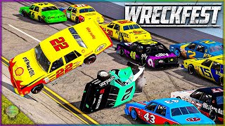 TUMBLING RETURN TO TALLADEGA! | Wreckfest NASCAR Legends