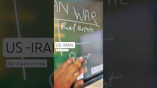 US-IRAN war impact on india, Gold - Stock - Real estate #usiranconflict #usiranwar #gold #stocks
