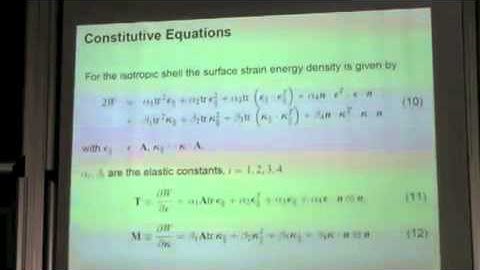Prof. H. Altenbach. On derivation of the second gradient theories of plates and shells