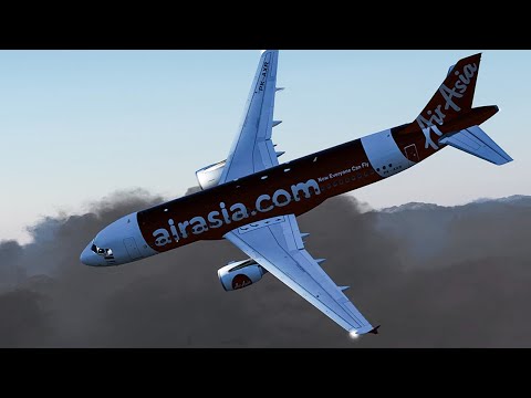 Disaster Over Indonesia | Airbus A320 Crash into the Java Sea | Air Asia Flight 8501