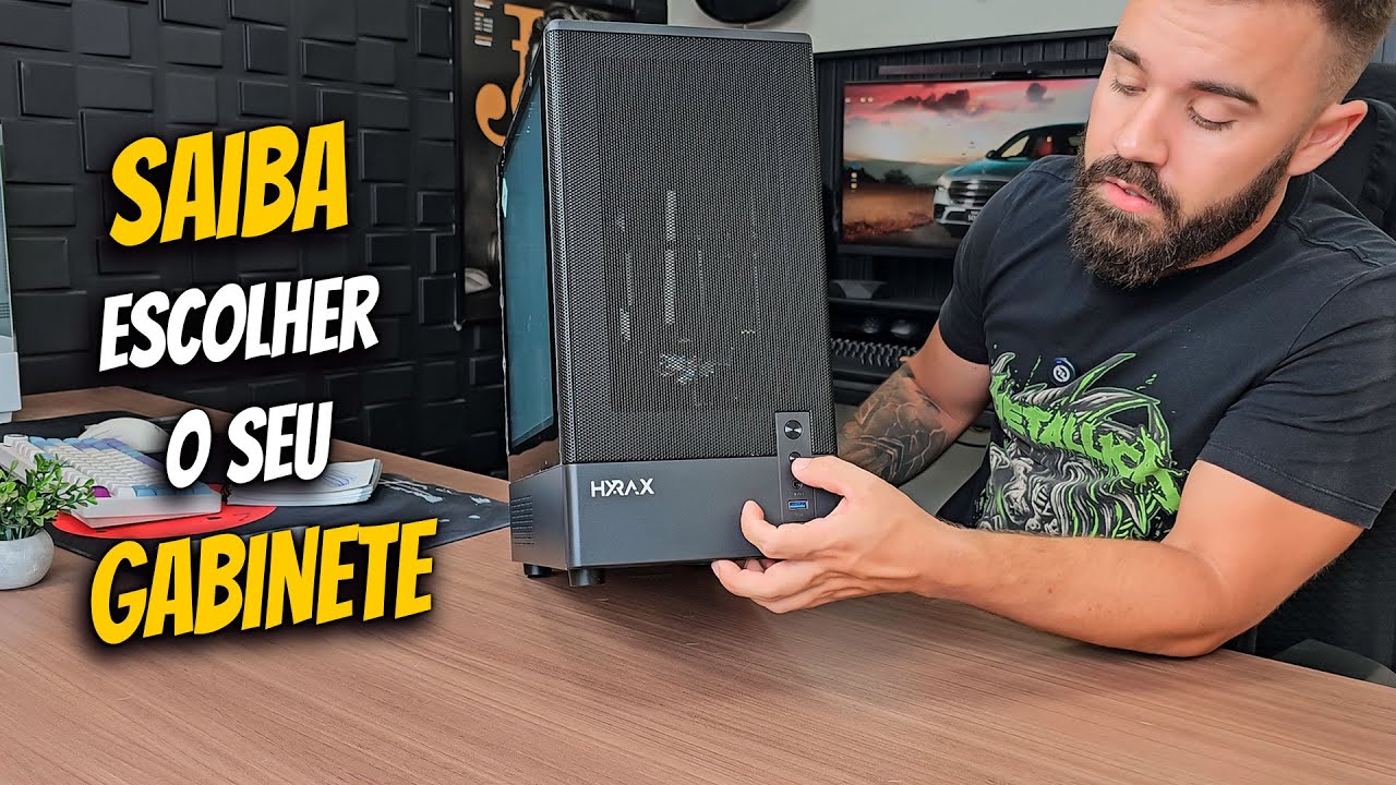 Analisei 6 GABINETES BARATINHOS pra montar o seu PC GAMER