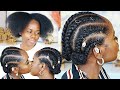 20 MINS SUPER CUTE & LOW MAINTENANCE NATURAL HAIRSTYLE