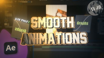 How To Smooth Animations In After Effects (Graphs Explained + Cheat Code)  | After Effects Tutorial