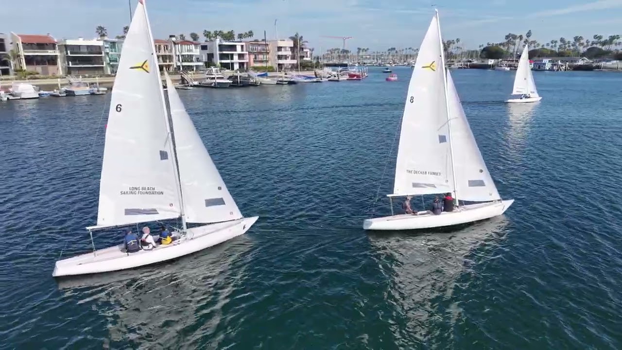 ⁣2026 Saturday Soling Regatta 2   Race 6 start