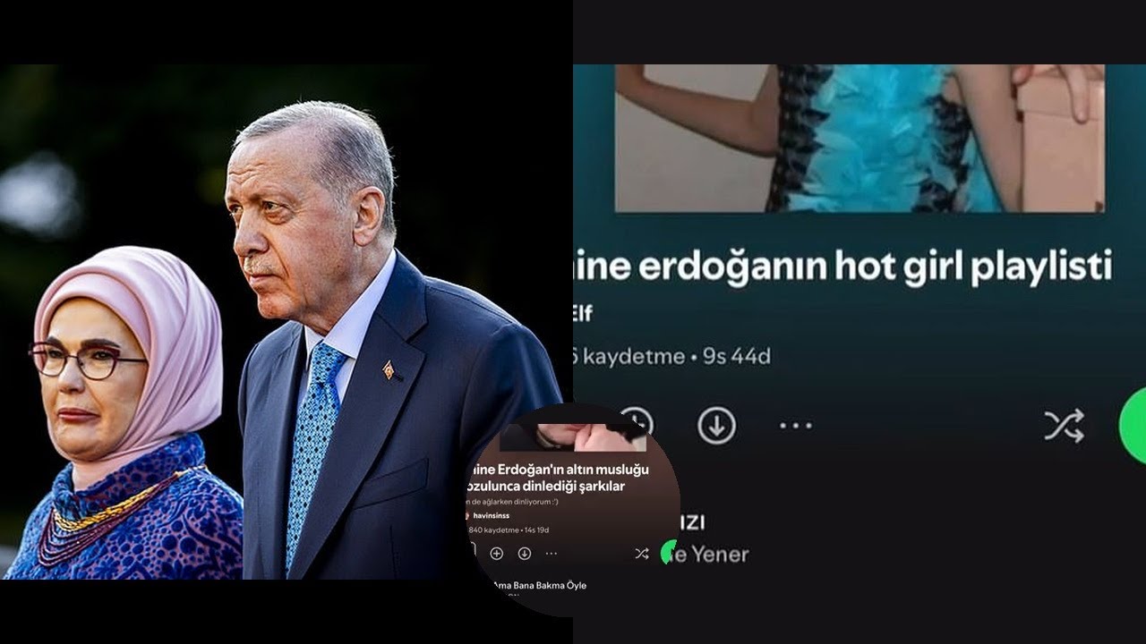 Turkey's Government Threatens Spotify Over Playlists Mocking President's Wife Emine Erdoğan
