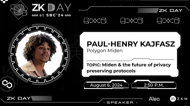 ZK Day at SBC - Workshop by Paul-Henry Kajfasz, Senior Protocol Engineer at Polygon Miden