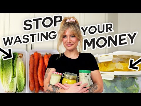 How to Reduce Food Waste and Save Money! (Make Your Produce Last!)